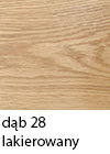 Dab 28 - Lakierowany